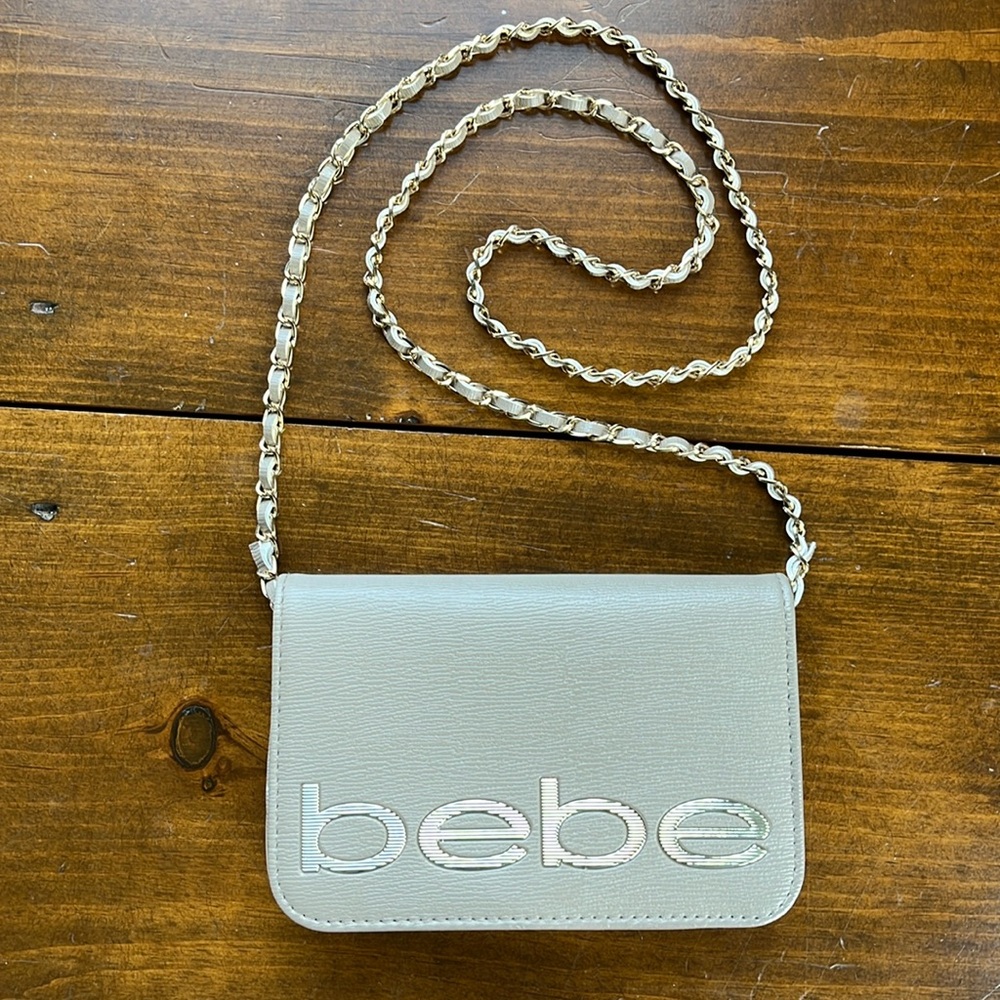 Bebe Tan Crossbody / Clutch - NWOT